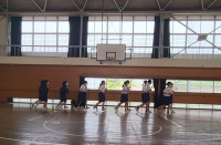 女子ジョギング